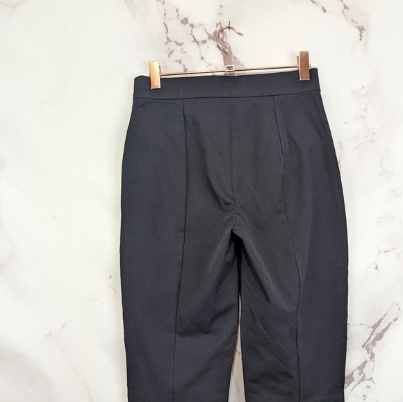 Everlane The Side Zip Work Pant Black Ankle Dress High Rise Taper NEW - Picture 9 of 16